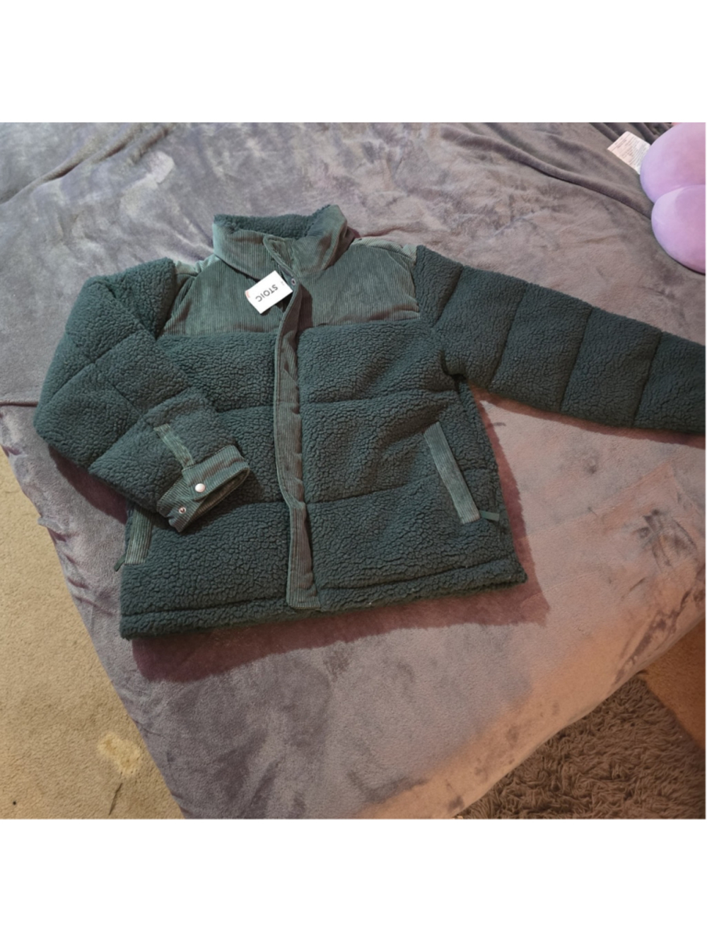 STOIC Sherpa Ultra Puffer Jacket Size MEDIUM